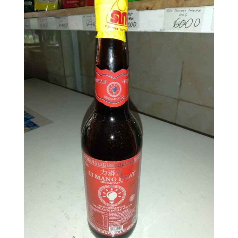 

minyak wijen nabati 600 ml