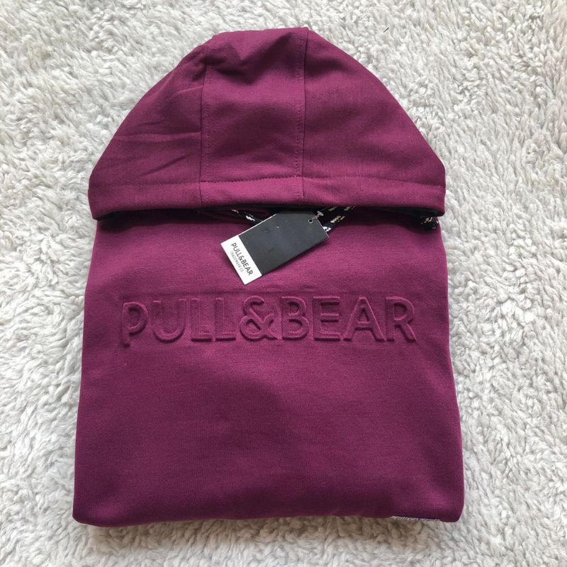 Switer Hoodie PULL AND BEAR Pria Wanita JAKET PULLOVER SABLON EMBOSSED FONT TIMBUL HODIE PRIA WANITA UNISEX CODSWEATER HOODIE PULL&amp;BEAR EMBOSS 3D FONT TIMBUL FULLTAG &amp; LABEL - BANYAK VARIASI WARNA BEST SELLER