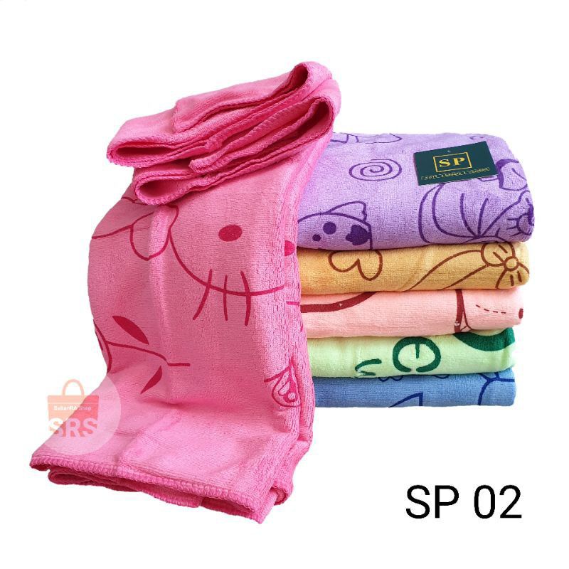 Makassar ! Towel / Handuk Bayi Microfiber Super  100x 50 CM