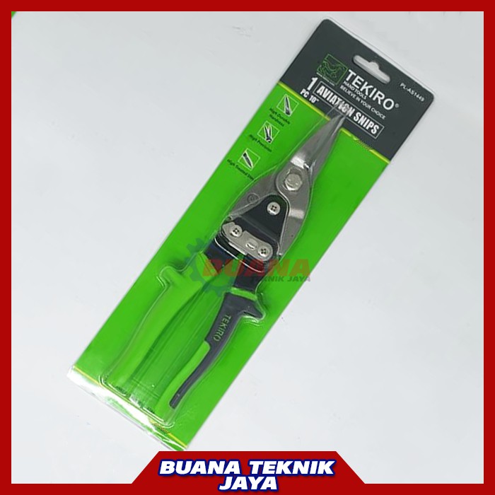 .TEKIRO Gunting Seng Aviation Snips 10 inch ORIGINAL Gunting Holo Hollow / Gunting Seng 10" TEKIRO