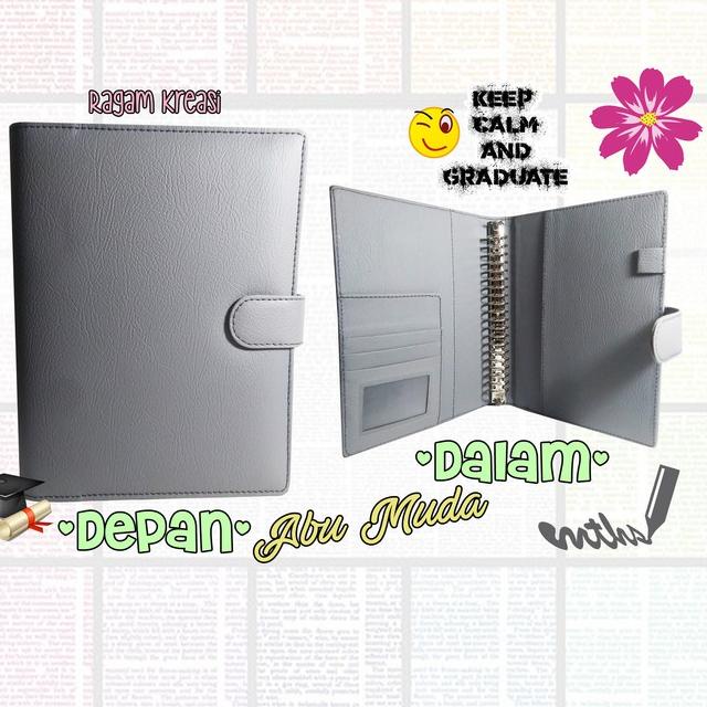 

QAVV Binder Polos KULIT 26 Ring B5 ✒ 35