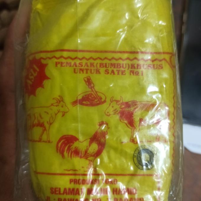 

bumbu sate padang cap selamat 1pack isi 20