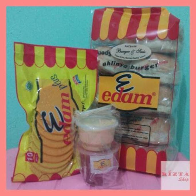 

ENAK Paket Burger Edam BANYAK RASA