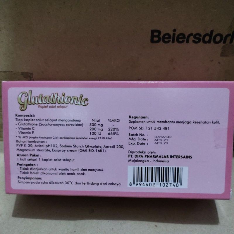 GLUTATHIONIC MEMBANTU MENJAGA KESEHATAN KULIT PERBOX.