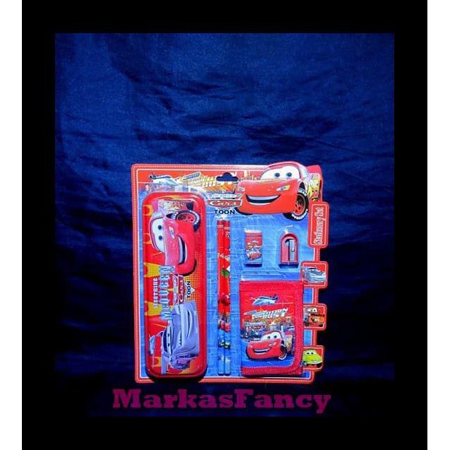 

DISKON STATIONERY SET CARS JX8810 PAKET ALAT TULIS TERMURAH DAN TERBARU