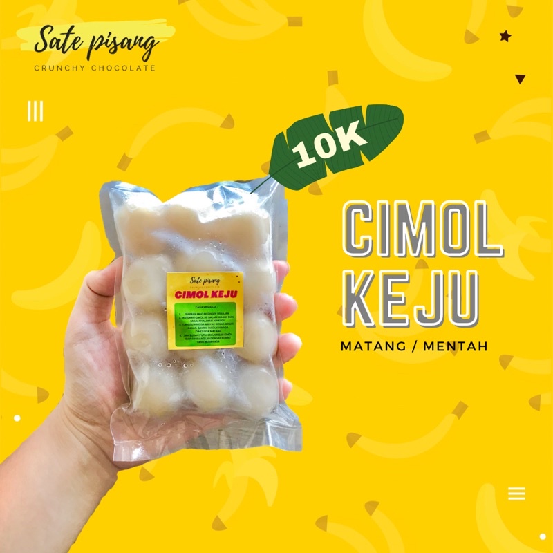 

Cimol Keju Mentah