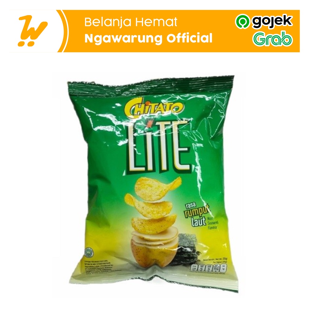 Jual Chitato Lite Rasa Nori Seaweed Rumput Laut Kemasan 35g Shopee