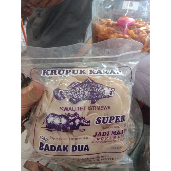 

@500gr Krupuk ikan kakap cap badak dua