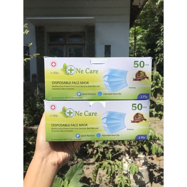 masker 3ply one care/ masker 3ply ne care