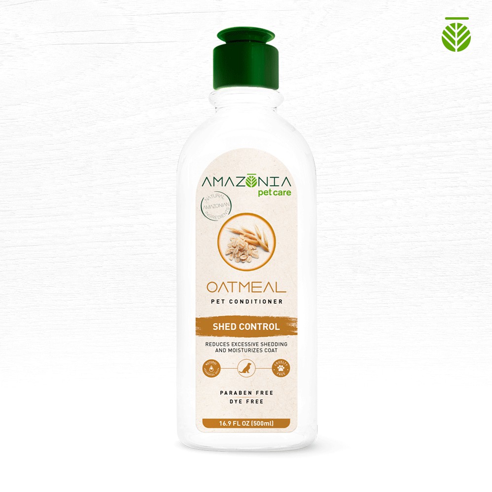 AMAZONIA Pet Care Oatmeal Pet Conditioner 500ml - Made in Brazil