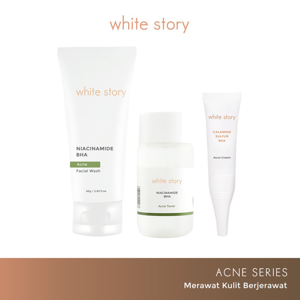 White Story Paket Acne (Tanpa Serum)