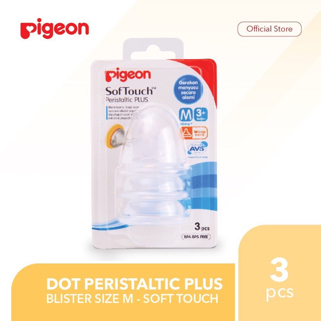 Pigeon - Wideneck Nipple Isi 3pcs