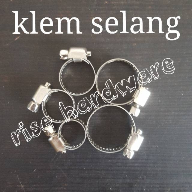 klem selang clamp hos