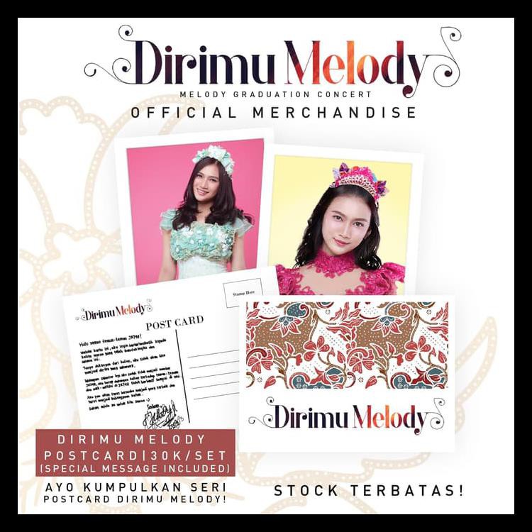 JKT48 Dirimu Melody Postcard TERBARU