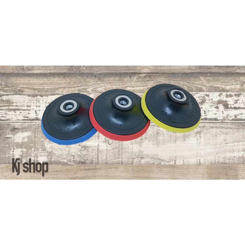 Tatakan Amplas Gerinda Tangan / Vicrodis Kasar / Pad Perekat Amplas 4"