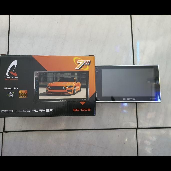 DOUBLE DIN 7" DECKLESS Q-ONE SQ-008 .