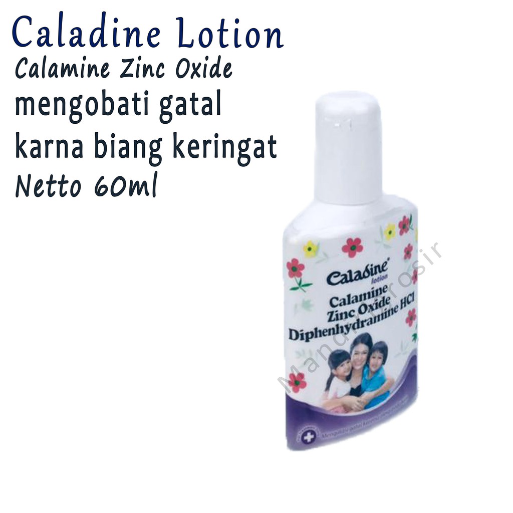 Antiseptik * Caladine Lotion * Calamine zinc oxide * 60ml