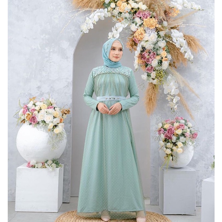 Kayyana dress gamis - Open PO