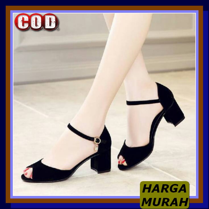 Rose Slingback Heels Wanita 11 Ber Shoes Heels Hels Wanita Big Hi LV247 Ip13 Hak Tahu