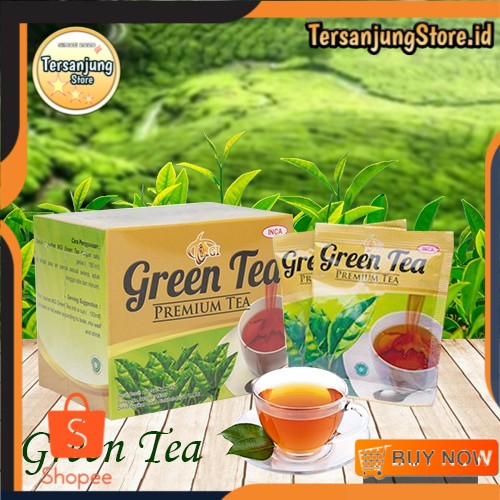 

Green Tea Premium Tea MCI 1box isi 10 saset