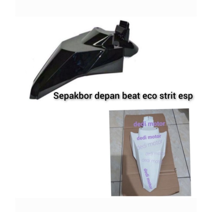 sepakbor depan beat esp eco street + sepakbor eco esp street hitam/ selebor depan beat street /sepakbor depan beat eco 2016-2019 putih hitam hitam hitam putih putih hitam hitamm