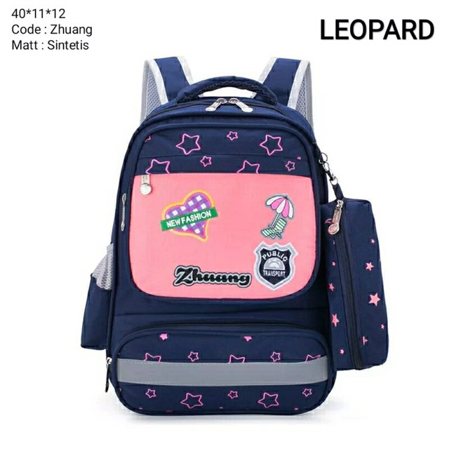 Backpack anak ransel anak 2in1 ZHUANG bags tas sekolah anak ransel anak perempuan laki laki COD