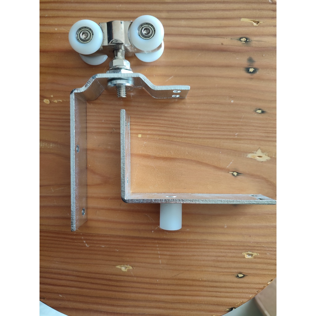 Roda Gantung Lipat Atas Top Pivot Rel Roda Engsel Pintu Lipat Gantung Alumunium