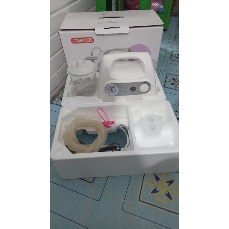 suction Portable Phlegm Suction Unit Onemed 7E-C Alat Sedot Dahak