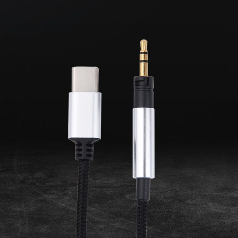 btsg 2.5mm to TYPE-C plug Replacement -Audio Cable For -Sennheiser Momentum Momentum 2.0 Cable Cords With Mic