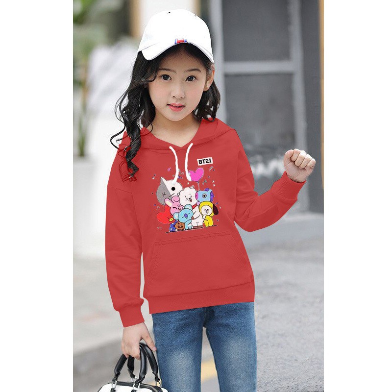 Sweater Hoodie Korea Kartun Size  XXL, XL, M, S