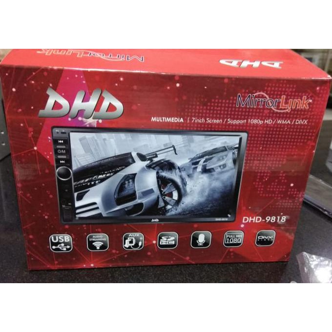 Head Unit Dhd-8113 Double Din (Tape Mobil)