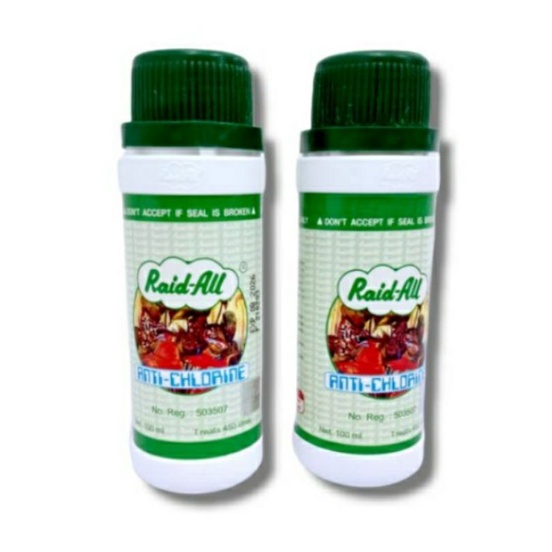 Obat ikan Raid All Anti Chlorine 100ML