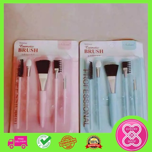 Kuas Make Up Set / Kuas 5 in 1 / Cosmetic Brush