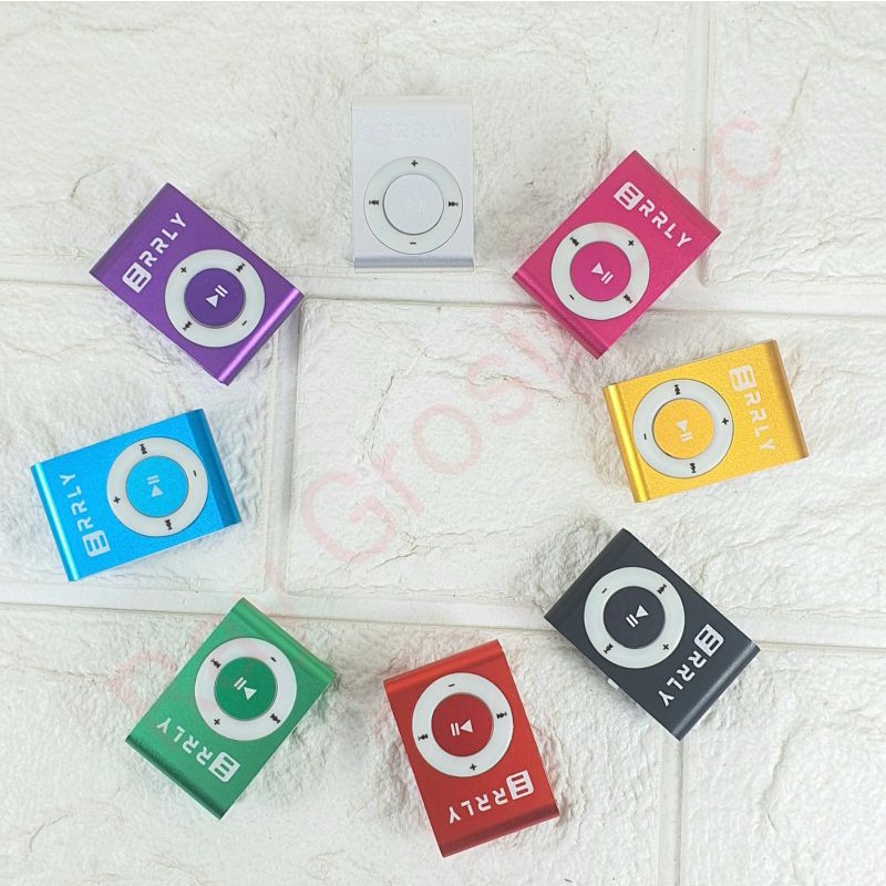 Mp3 jepit Mini Music Player Material Metal Slot Mp3 memory card