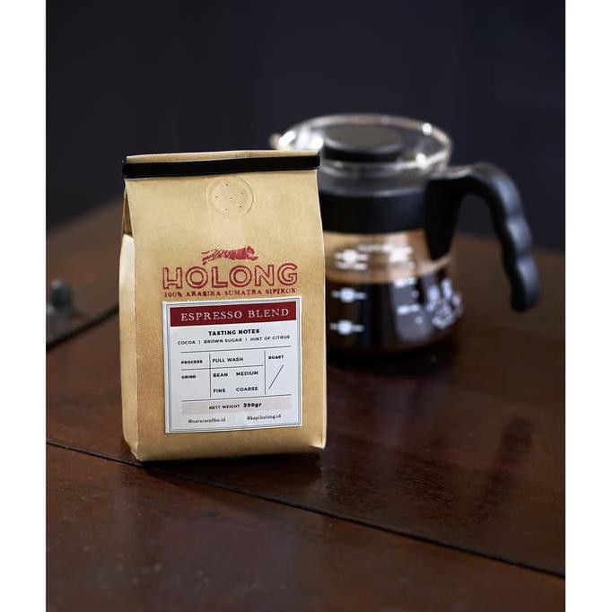 

KOPI ARABIKA SUMATRA 200Gr - HOLONG HOUSE BLEND