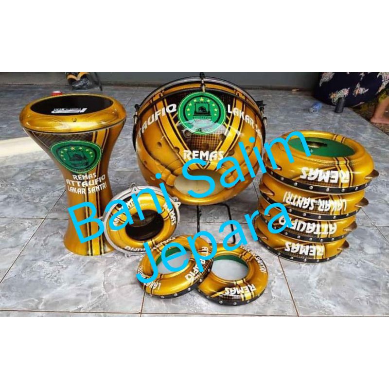 Hadroh 1 Set Motif Berkualitas Bergaransi