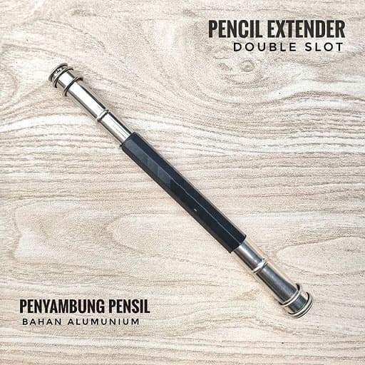 

WARNAPENSIL- DUAL HEAD PENCIL EXTENDER ALAT PENYAMBUNG PENSIL HOLDER SKETCH TOOLS -PENSIL WARNA