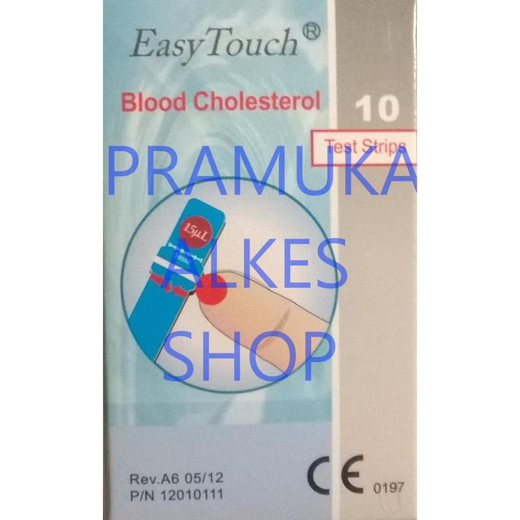 Promo JUAL STRIP KOLESTEROL EASY TOUCH MURAH. PRAMUKA ALKES SHOP Jakarta