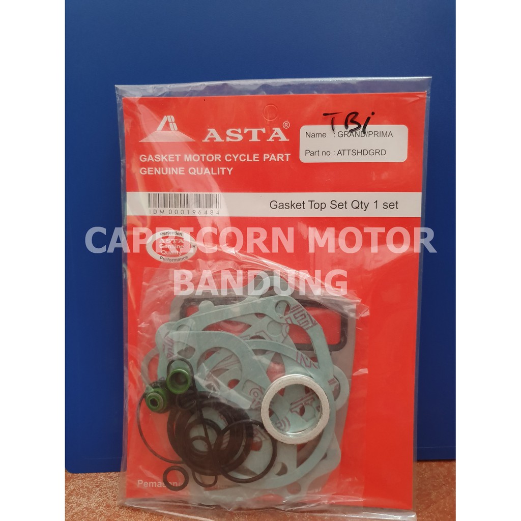 Paking Gasket TOP SET TOPSET GRAND SUPRA X PRIMA ASTA perpak packing