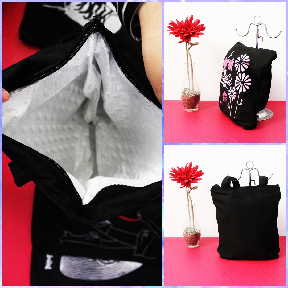 Totebag Unisex Totebag Cewek Cowok Tas Kuliah Tas Fashion Bahan Kanvas Totebag Termurah