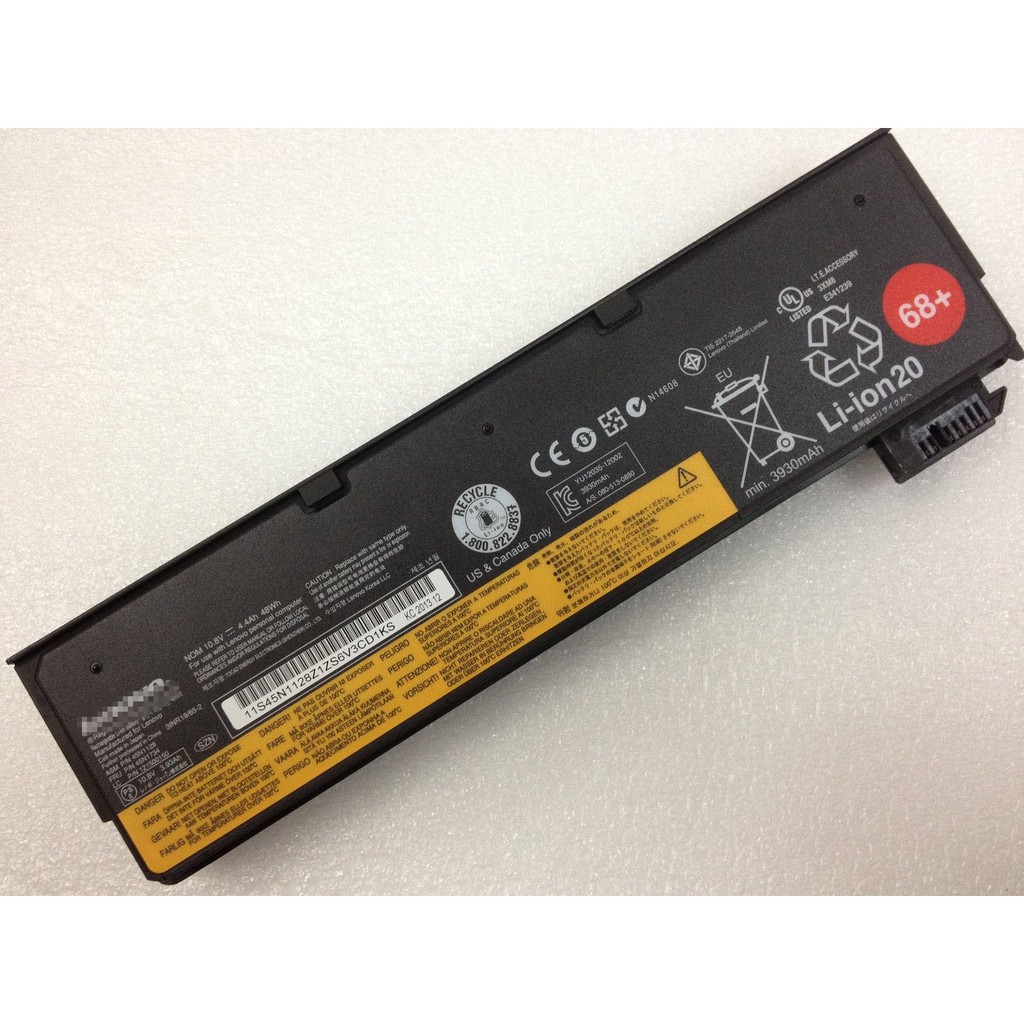 Jual Baterai Batrai Laptop Lenovo Thinkpad T550 T560 T450 T450S T440 T440S T460 T460P W550S L450