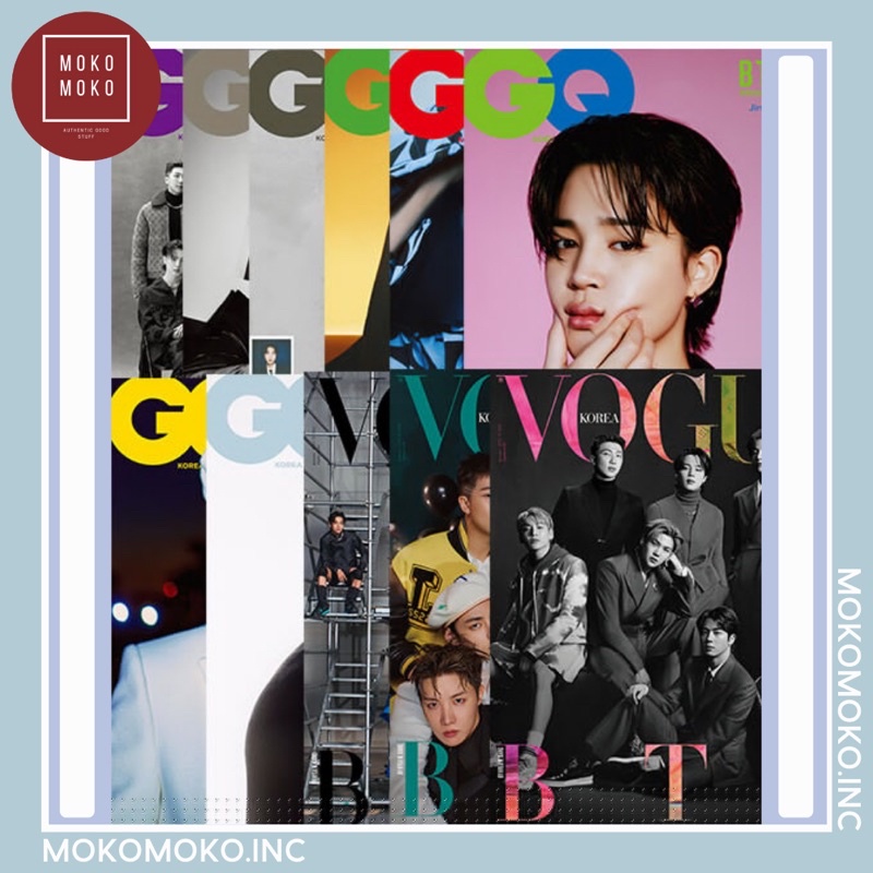 [READY] -  Vogue GQ Korea Magazine BTS Jungkook Taehyung Type A