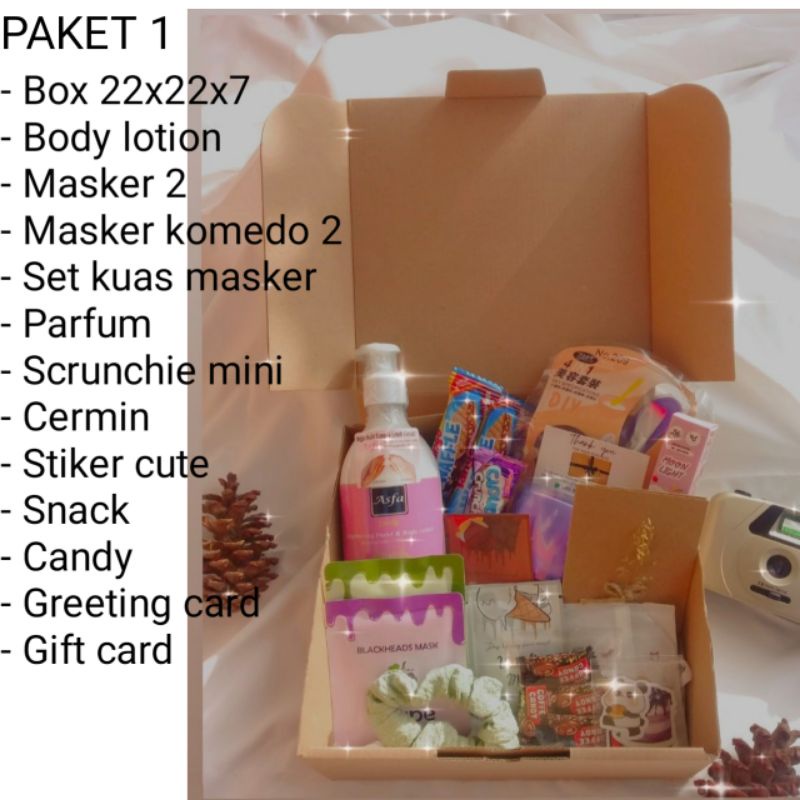 

HAMPERS CEWEK KEKINIAN GIFT BOX KADO UhLANGTAHUN