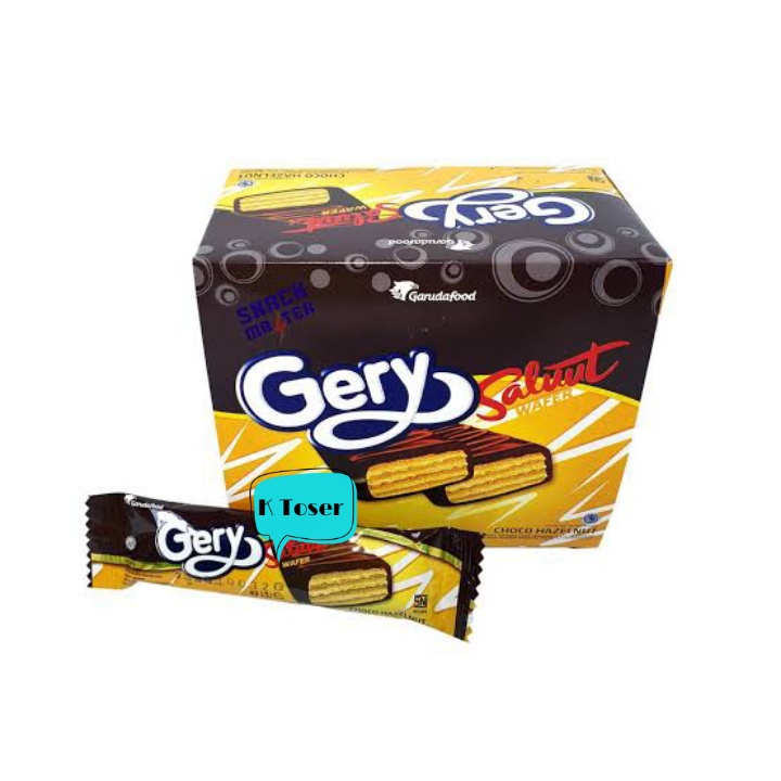 Jual Gery Saluutsalut Wafer Chocolate 1 Kotak Isi 24pcs Shopee Indonesia 4060