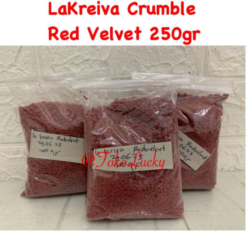 

Lakreiva Crumble Red Velvet 250gr