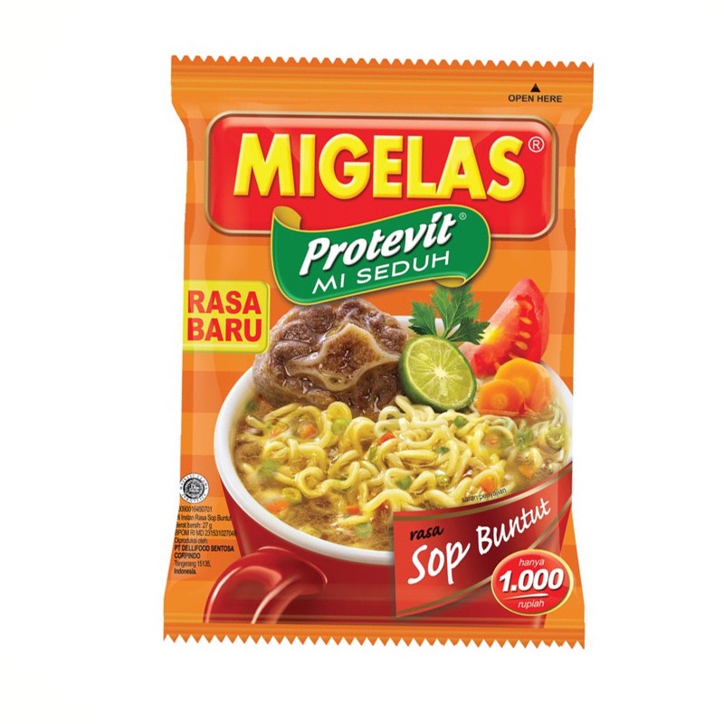 

Migelas Mie Sop Buntut 168Gr