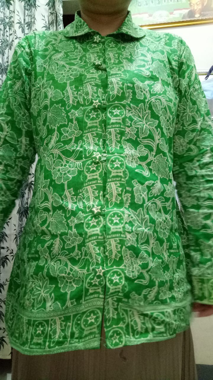 Atasan Seragam Baju Batik Fatayat Nu Ukuran M L Xl Xxl