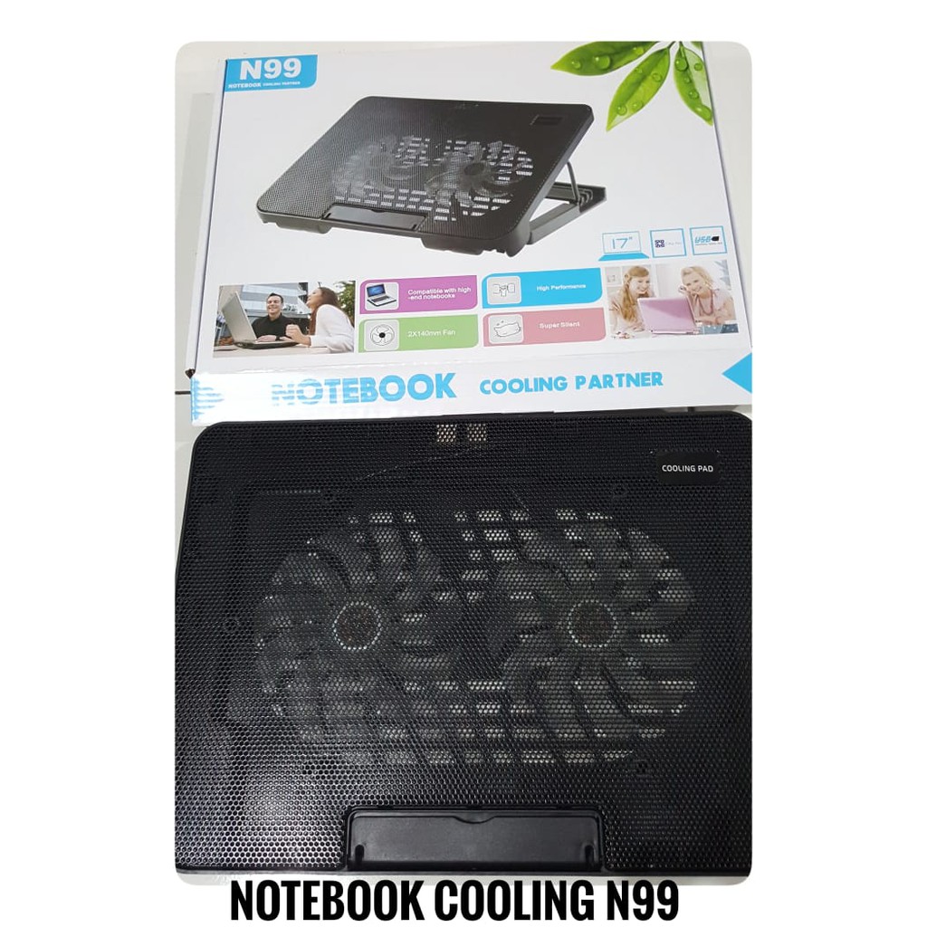 COOLER Cooling Pad N99 Fan Notebook COOL PAD KIPAS PENDINGIN LAPTOP
