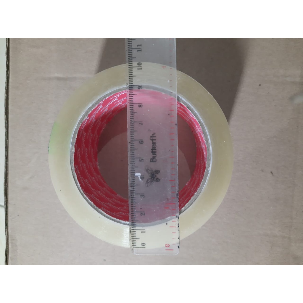 

Lakban OPP Tape Sola Bening Uk 2 " x 90 yard / Isolasi 2 Inch / Selotip 45 mm