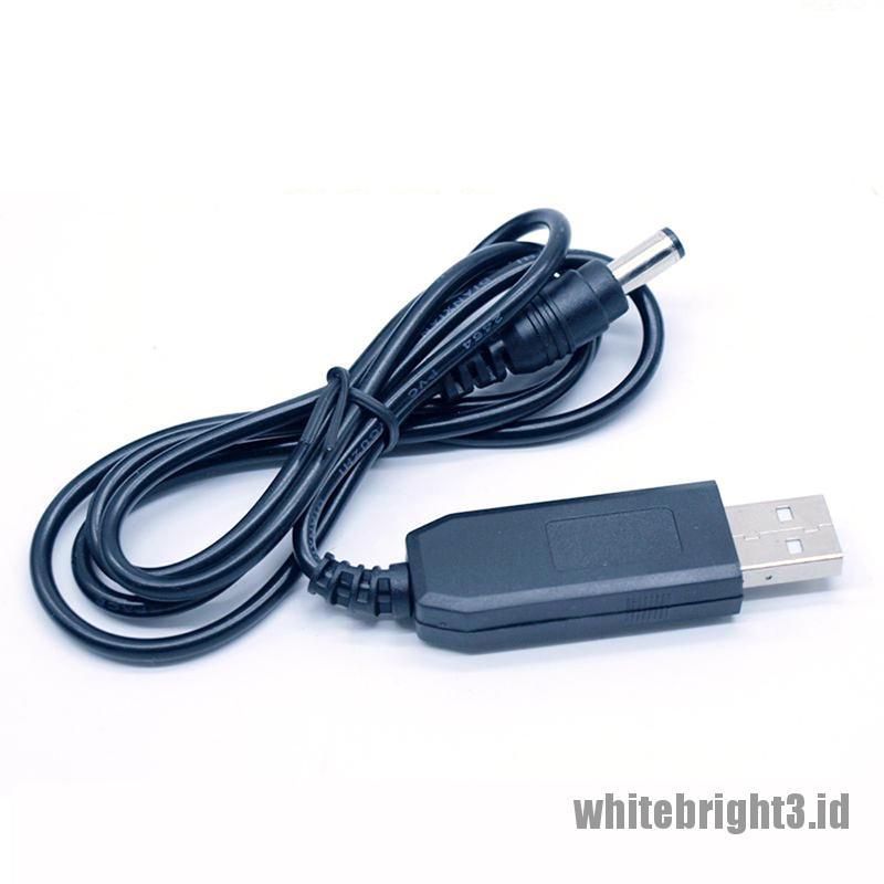 &lt; White3 &gt; Kabel Adapter Konverter Power Bank / Router DC 5V-12V